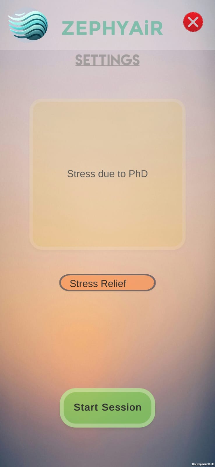AR Meditation Environment